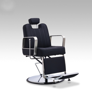 Kommerzieller, schmutzabweisender, matter PU-Friseurstuhl, geräuscharmer, 360° drehbarer, vertikal genähter hydraulischer Friseurhocker – Großhandel - Product Image 4