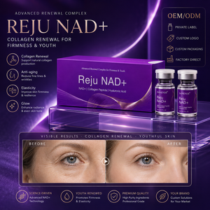 Ampolla SANENDI NAD+ Skin Booster 5ml, Sérum Facial Antienvejecimiento con Ácido Hialurónico y Niacinamida, Marca Privada OEM - Product Image 4