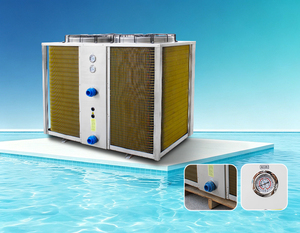 Pompe à chaleur pour piscine en acier inoxydable, chauffe-eau à source d'air pour le chauffage des piscines - Product Image 3