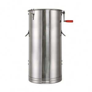 Centrífuga Manual de Acero Inoxidable Duradera para Miel, Extractor de Miel de Doble Capa para Separación de Miel de Panal - Product Image 1
