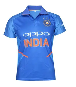 100% Polyester Cricket Jerseys Pattern New Design Sublimation Hot Sale Top Best Selling Latest Design Good Quality For Mens