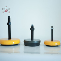 Support de machine à amortissement réglable S77 S78, isolateur en caoutchouc anti-vibration, pieds de nivellement