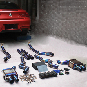 Silenciador Valvetronic Personalizado de Fábrica OEM, Sistema de Escape Catback para <span class=keywords><strong>BMW</strong></span> M6 E63 <span class=keywords><strong>V10</strong></span> 5.0L 2006--Tubo de Escape de Titanio - Product Image 5