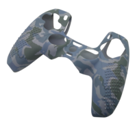 Coque de protection en silicone à transfert d'eau pour manette PS5 DualSense, avec grip antidérapant clouté pour PS5 – Vente chaude