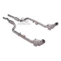 Collecteur d'échappement isolé SS304 pour Mercedes-Benz CLS300 W219 3.0L 2005-2011 – Amélioration de puissance et flux élevé