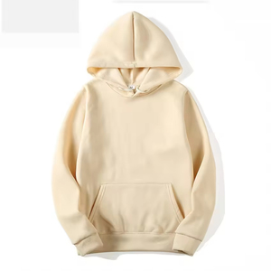 Sweat à capuche décontracté brodé en coton double couche 380G de haute qualité, épais et chaud - Product Image 3
