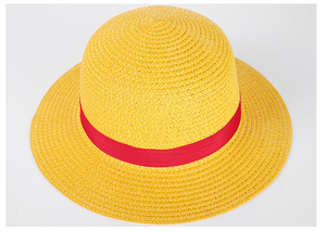 <span class=keywords><strong>Chapeau</strong></span> de <span class=keywords><strong>paille</strong></span> à large bord souple, fait main, style <span class=keywords><strong>Luffy</strong></span>, pour cosplay, plage, surf, été, protection solaire - Product Image 5