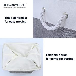 Storage <b>Baskets</b> for <b>Shelves</b> Small Fabric Storage Bins Collapsible Storage <b>Basket</b> - Product Image 3