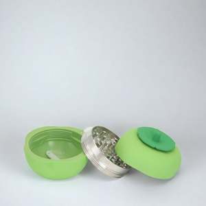 2025 New CANNA 56mm 3-Piece Bob Zinc Alloy Persimmon-Shaped <b>Herb</b> & Tobacco <b>Grinder</b> - Product Image 6