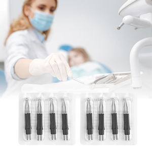 Set Completo di 4 Punte per Tagliare la Guttaperca per Terapia Orale Dentale, 30% Elettrico, 4 Misure, in Metallo e Plastica ad Alta Temperatura - Product Image 6