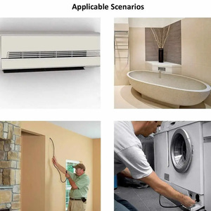 กล้องเอนโดสโคป 6.4 มม. HD 8 ไฟ LED สายกึ่งแข็ง กล้องส่องตรวจสอบท่อ กันน้ำ สำหรับตรวจสอบท่อระบายน้ำ - Product Image 2