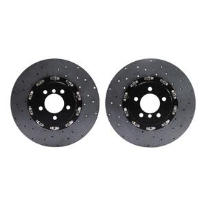 Voor Mercedes-Benz M4 Rs7 Carbon Keramische Remschijf Rotors Racen 380/400/410/420 Mmx3 2/34Mm Voor Toyota/Bmw/Dodge - Product Image 2