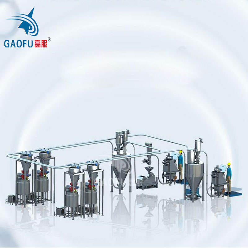 Automation Flour Feeding System Powder Supply