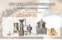 Machine industrielle de fabrication de lait d'amande machine commerciale d'extracteur de fabrication de lait de soja de noix de tigre de lait de soja de soja