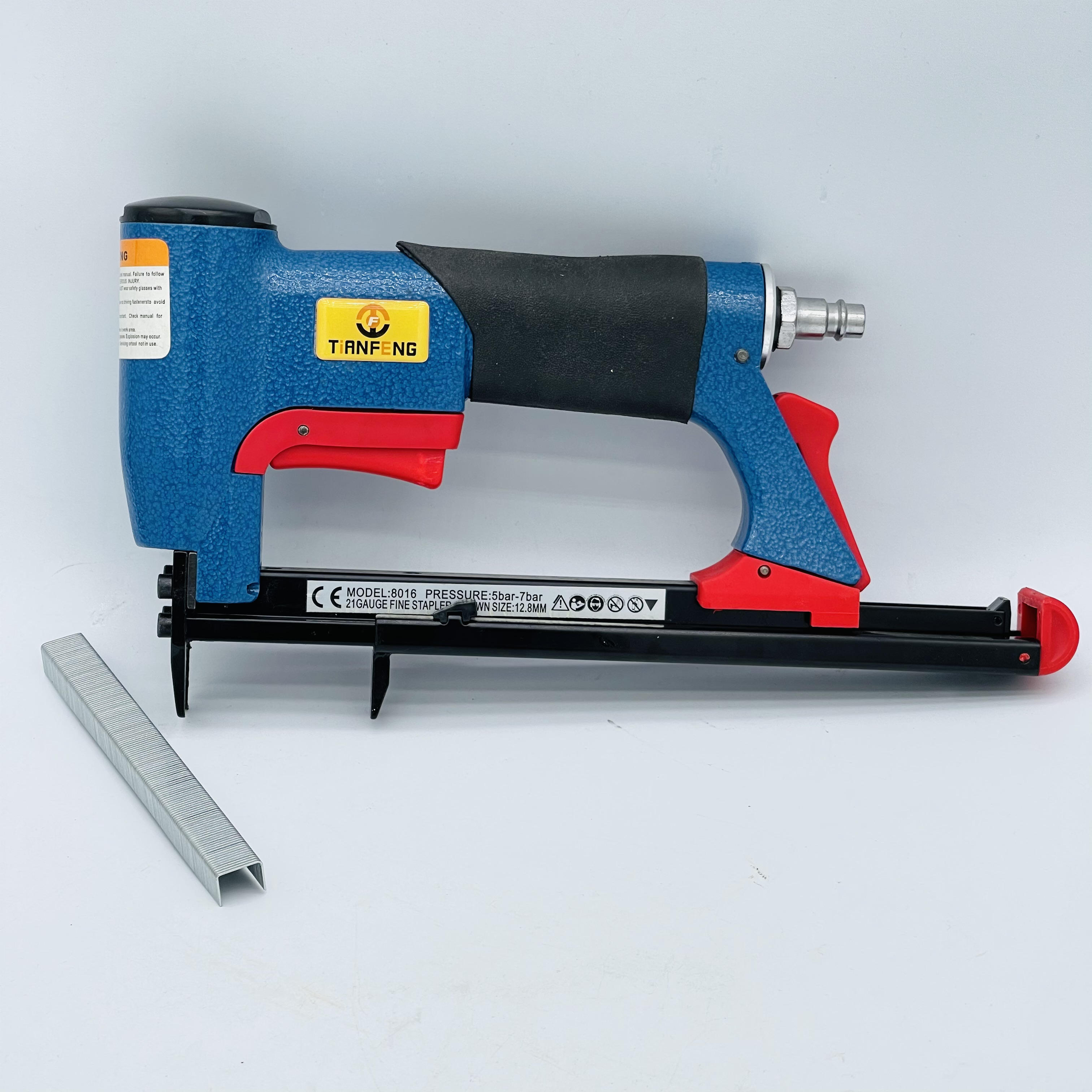 8016 616mm Nail Air Stapler/Nail Gun Nail Gun Kit Woodworking Tools