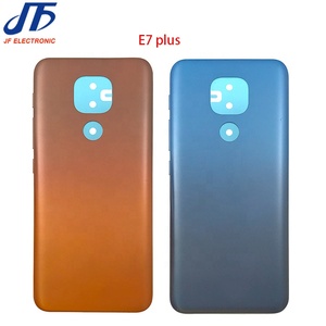 Teléfono Móvil carcasas volver cubierta de vidrio de la puerta de la batería para Motorola <span class=keywords><strong>moto</strong></span> E4 a E7 Plus jugar IR trasera cubierta - Product Image 6