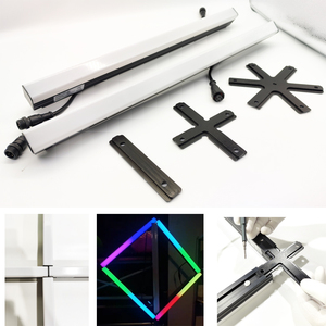 Многофункциональный тонкий светодиодный прожектор RGB с управлением DMX512, класс защиты IP65, для дискотек/свадеб/синхронизации с ритмом, из алюминиевого сплава - Product Image 2