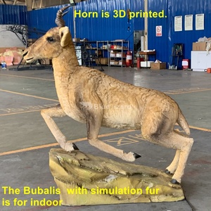 Parc d'Intérieur à Thème pour Animaux, Statue d'Antilope Animatronique Réaliste en Caoutchouc, Sculpture Animale, Taille Réelle, Gazelle - Product Image 3