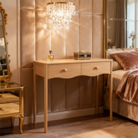 Meubles de salon écologiques, table console en MDF avec rangement, design moderne, base à tréteaux