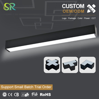 Sistema de Conexión Continua de Luces LED Lineales de Aluminio de Fábrica Confiable para Proyectos de Estadios Deportivos, Licitaciones y Venta al por Mayor