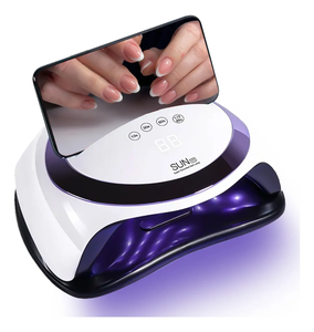 เครื่องอบเล็บ SUN Y7 168W UV LED, 36 หลอด, 4 ตัวตั้งเวลา, <span class=keywords><strong>เซ็นเซอร์</strong></span>อัจฉริยะ, ที่วาง<span class=keywords><strong>โทรศัพท์</strong></span>, อบเจลเร็ว สำหรับร้านทำเล็บและใช้ในบ้าน - Product Image 1
