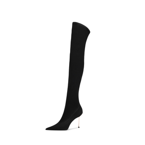 <span class=keywords><strong>Botas</strong></span> por Encima <span class=keywords><strong>de</strong></span> la Rodilla Personalizadas para <span class=keywords><strong>Mujer</strong></span>, Nuevo Estilo Otoño-Invierno 2026, <span class=keywords><strong>Botas</strong></span> <span class=keywords><strong>de</strong></span> Dama Extremadamente Sexys y Versátiles - Product Image 1