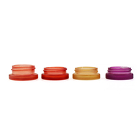 Pot en verre de qualité alimentaire résistant aux enfants, avec joint hermétique, pour gelée, huile d'olive, concentrés - Capacités de 7 ml/9 ml