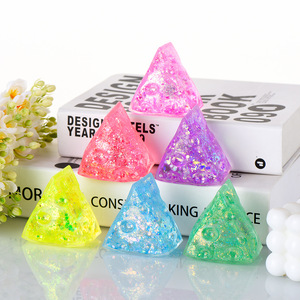 Factory Price TPR Material Cheese Fidget Mini Cheese Squishy <b>Toy</b> Rebound Decompression Squishy Sensory for Kids <b>Anxiety</b> Relief - Product Image 3