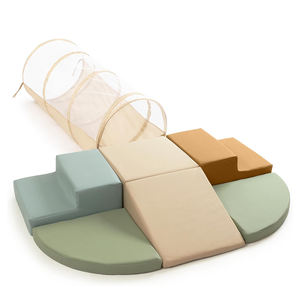 Gimnasio de Juego Interior de Espuma de Tela Suave de Primera Calidad, Bloques de Construcción para Bebés y Niños Pequeños, Juguete para Gatear, Caminar y Jugar Activamente - Product Image 2