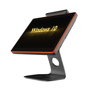 全系统销售点所有在一个触摸 Windows Pos 系统与 VFD 客户显示器