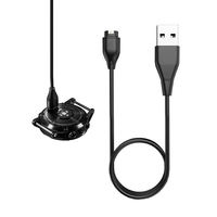 Cable de Carga Rápida USB 2.0 con Cubierta de PVC Trenzada y Cobre Puro para Relojes Inteligentes Garmin Vivoactive 5/4/4S/3/Quatix 7/6/6X/5