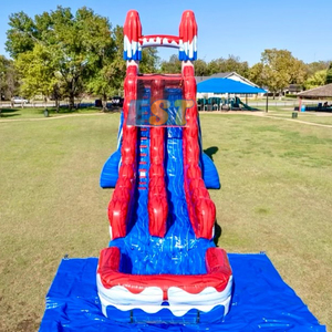 Red Color <strong>Inflatable</strong> Water <strong>Slide</strong> for Adults <strong>Inflatables</strong> Toboggan <strong>Inflatable</strong> Water <strong>Slide</strong> <strong>Pool</strong> Popsicle <strong>Slide</strong> Commercial - Product Image 2