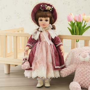 Muñeca de Moda de Bambú, Juguete de Dibujos Animados, Muñeca de Porcelana Realista y Linda, Material Cerámico, 18 Pulgadas, para Mayores de 14 Años - Product Image 3