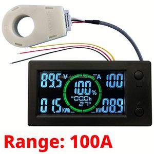 ZOPRO 50A-400A BT DC 0~300V Battery Level Indicator Monitor Hall Coulomb Tester Digital Voltmeter Ammeter Capacity Power AH - Product Image 5