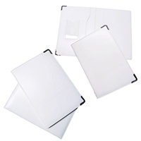 Pu cuir mode Document papeterie Protection porte-carte Menu avancé dossier cadeau aux manches de cartes à collectionner