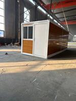 Maison pliante préfabriquée prête à l'emploi Bâtiment mobile pour l'hiver Maisons de conteneurs d'expédition pliables portables à vendre Prix