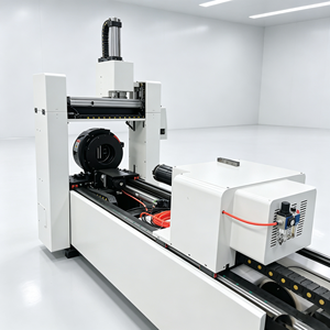 Máquina de Corte Láser de Fibra de 1.5kw para Tubos de 120mm, Cortadora CNC para Perfiles de Acero Cuadrados, Rectangulares y Angulares, Tipo 2026 - Product Image 3