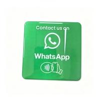 Autocollants de table NFC en PVC imperméables, design personnalisé populaire, promotion sur les réseaux sociaux, cadeau, RFID sans contact pour le contrôle d'accès