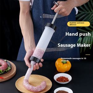 Machine à farcir les saucisses manuelle en plastique écologique avec ficelle de <span class=keywords><strong>boucher</strong></span> pour viande en conserve et volaille - Product Image 2