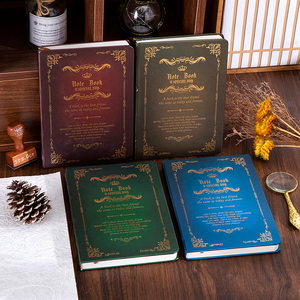 <span class=keywords><strong>Cuaderno</strong></span> <span class=keywords><strong>de</strong></span> Tapa Dura Estilo Mágico MAD59, Diario Retro con Encuadernación <span class=keywords><strong>de</strong></span> Alambre para Estudio, Regalo Creativo - Product Image 1