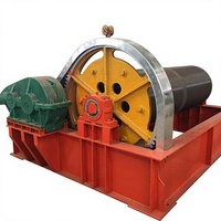 Treuil électrique/diesel de 5 tonnes, 10 tonnes, 15 tonnes pour barge avec câble métallique