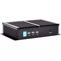 Precio de fábrica I7 10510U Win 11 Linux Mini PC Industrial Fanless All-in-One Panel PC Embedded Case Barebone Computer en Stock