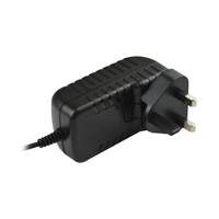 Adaptateur secteur 9V à 3 broches de haute qualité et haute efficacité, prise UK directe