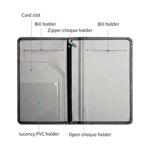 2024 New Arrivals Glitter <strong>Server</strong> <strong>Book</strong> for Restaurant Waiter Waitress Nice Leather Waitress <strong>Server</strong> <strong>Book</strong> with Zipper Pockets - Product Image 2