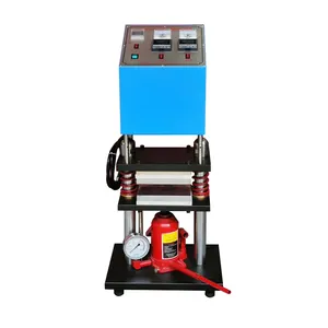 Hong Jin Volautomatische Kleine Platte Vulkanisatiemachine/Warmpersende Rubberen Vormmachine