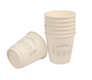 Vaso de Papel Desechable de Lujo para Té de Burbujas Caliente, Diseño Personalizado, Vaso de Papel Doble para Café para Llevar - Product Image 4