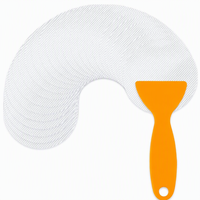 20 autocollants antidérapants ronds par sachet pour salle de bain, escaliers et sols de piscine - Autocollants antidérapants auto-adhésifs imperméables à forte adhérence