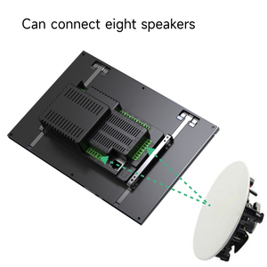 Smart Home Audio <b>Amplifier</b> System Integrated Hub Android Control Multi-Room Music Playback-8 <b>Speakers</b> WiFi 5G Smart Home Audio A - Product Image 4