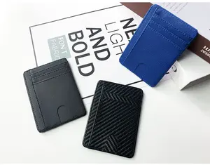 신제품 RFID Pu 가죽 대용량 다채로운 숙녀 멀티 신용 카드 케이스