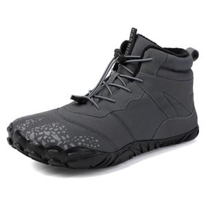 Scarponi da arrampicata antiscivolo scarponi da <span class=keywords><strong>Trekking</strong></span> <span class=keywords><strong>impermeabili</strong></span> peluche soffice scarpette da <span class=keywords><strong>Trekking</strong></span> da neve <span class=keywords><strong>scarpe</strong></span> da 2024 invernali in cotone antiscivolo - Product Image 4